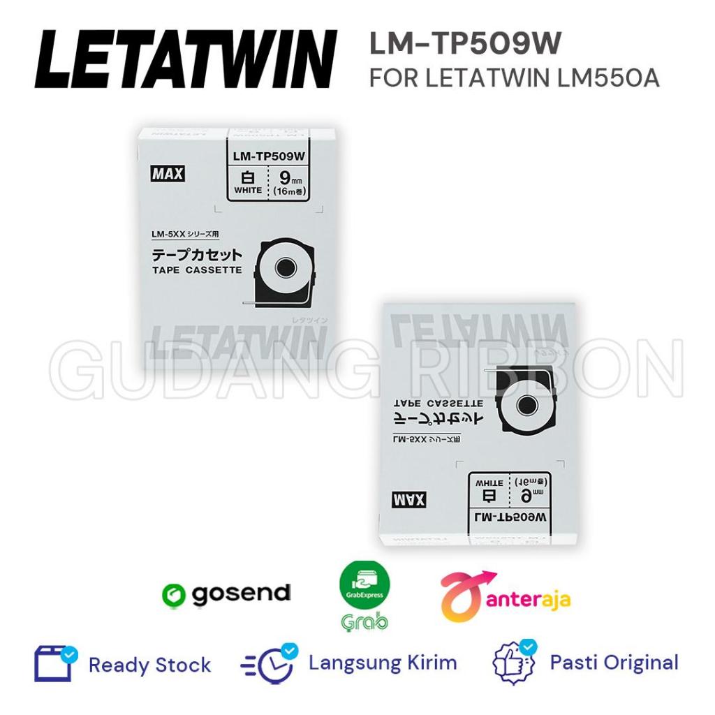 

LABEL MAX LETATWIN 9MM PUTIH (LM-TP509W)
