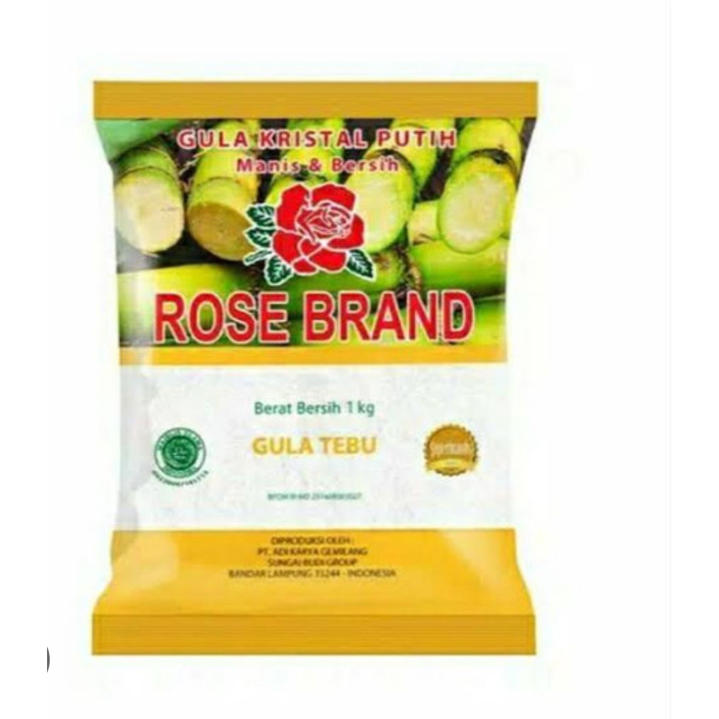 

Gula Pasir Rosebrand Kuning 1kg 20pcs