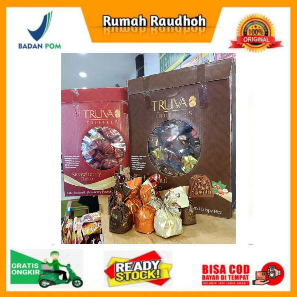 

COKLAT TRUVA TRUFFLES - COKLAT ASLI IMPORT TURKI - COKLAT TIMUR TENGAH
