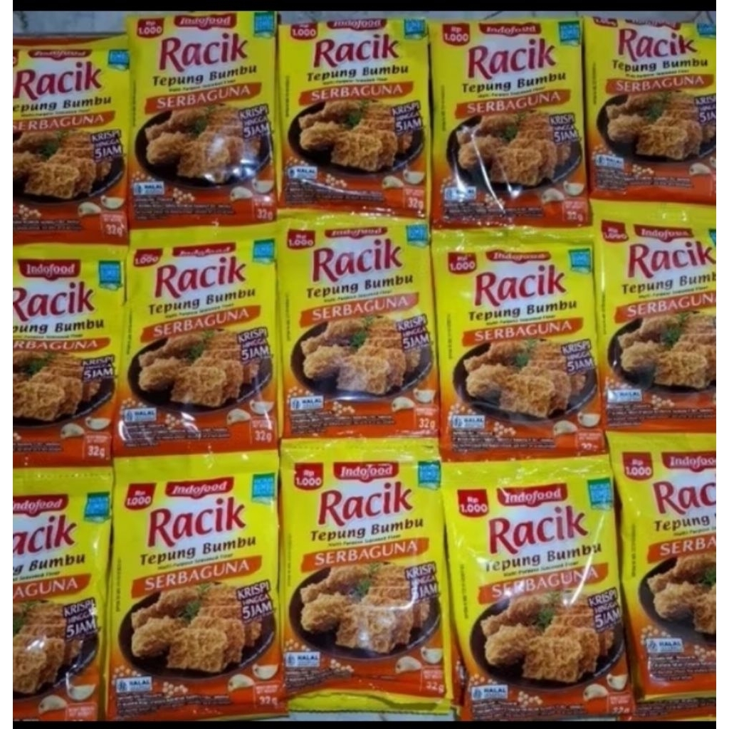 

RACIK TEPUNG BUMBU SERBAGUNA (1 renteng)