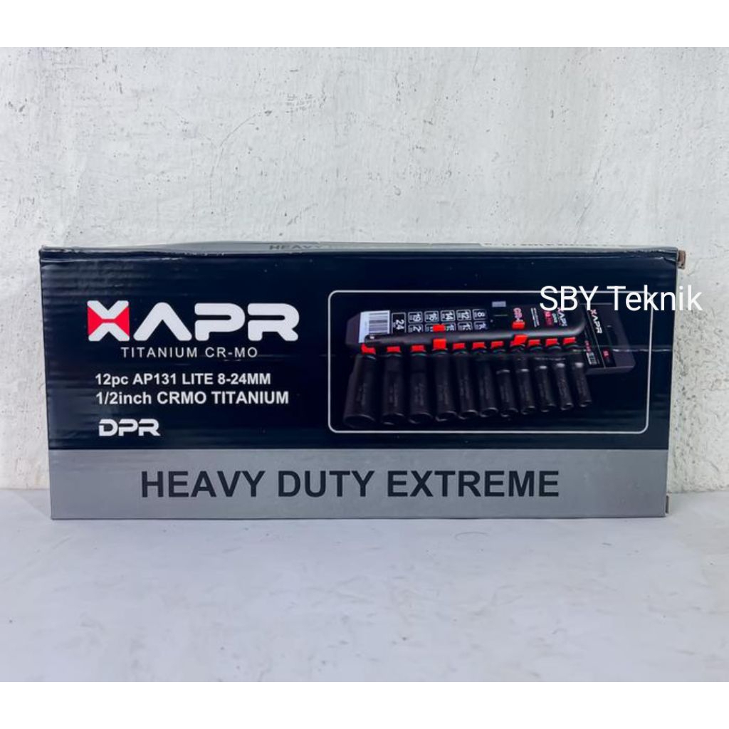 APR Ap 131 Rachet set sok 1/2 inch