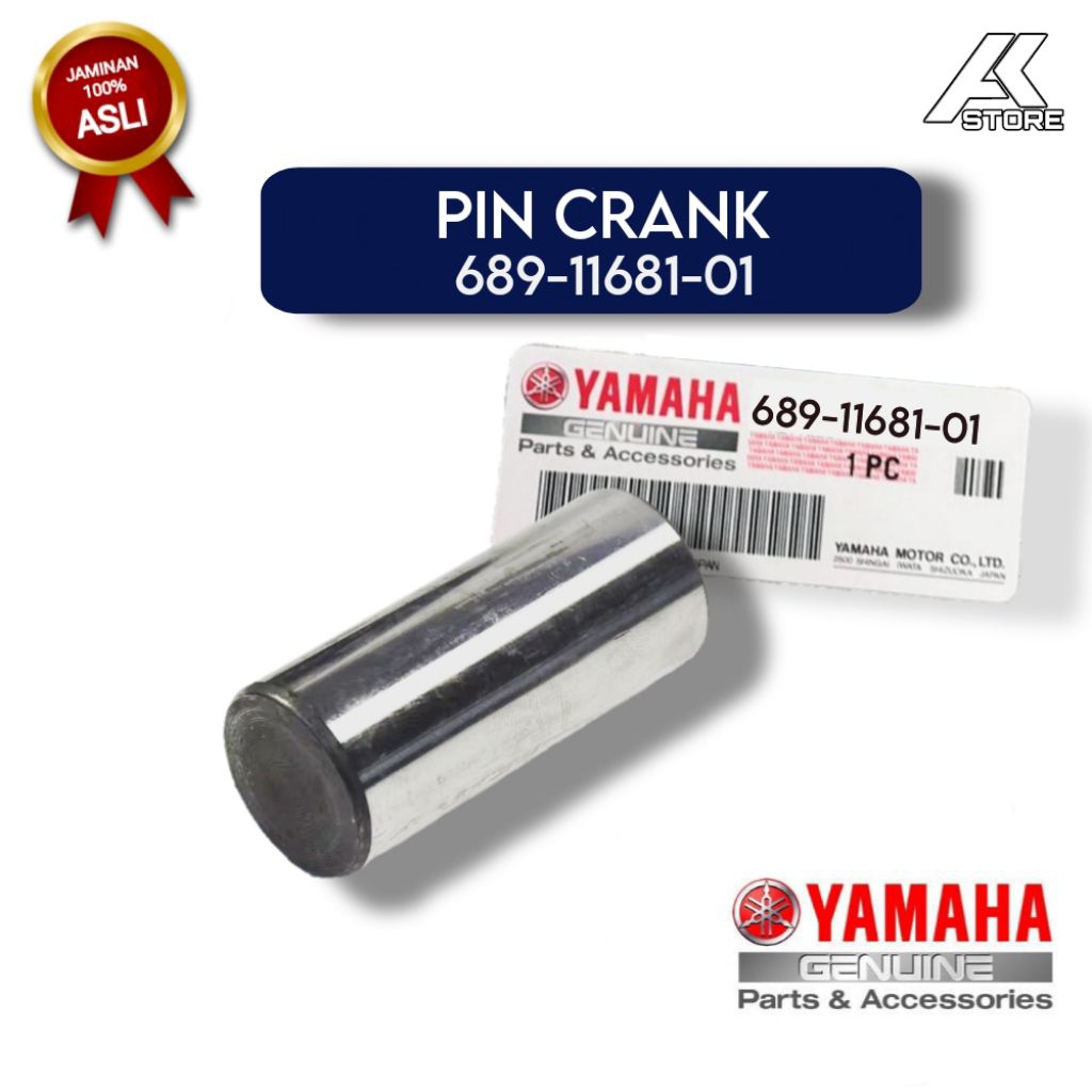PIN CRANK 689-11681-01 | Crank pin mesin tempel Yamaha 25PK 30PK