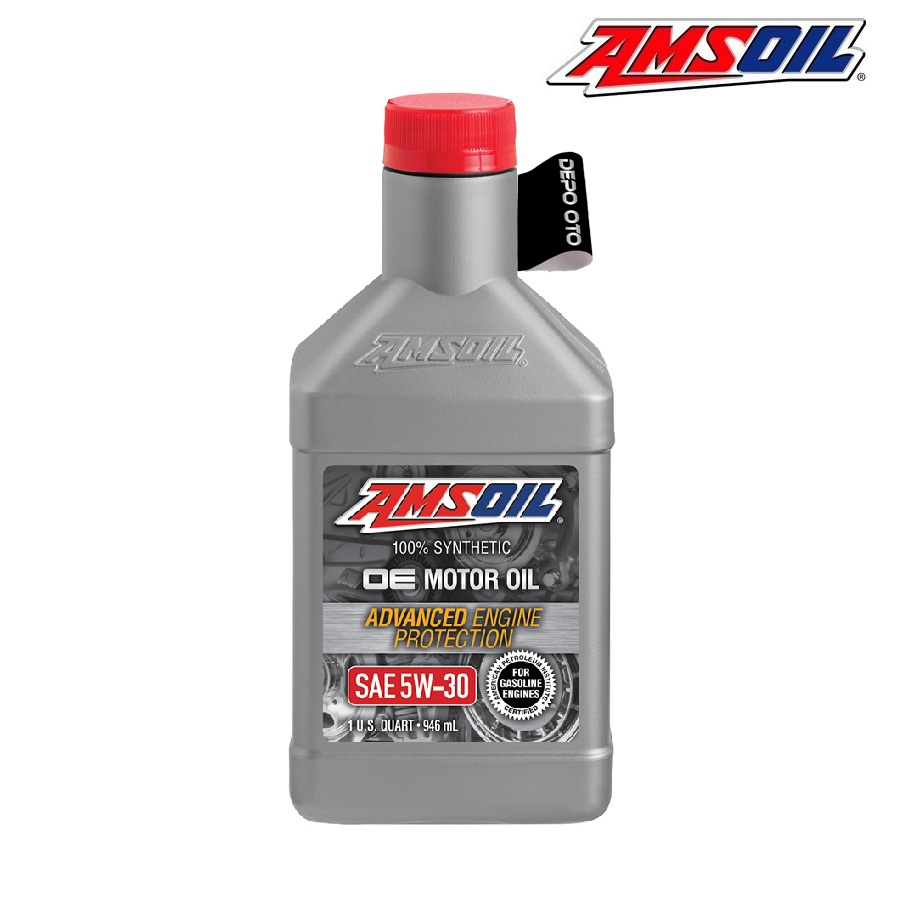 DEPO OTO X AMSOIL OE 5W-30 Oli Pelumas Mesin Mobil Bensin Sintetik