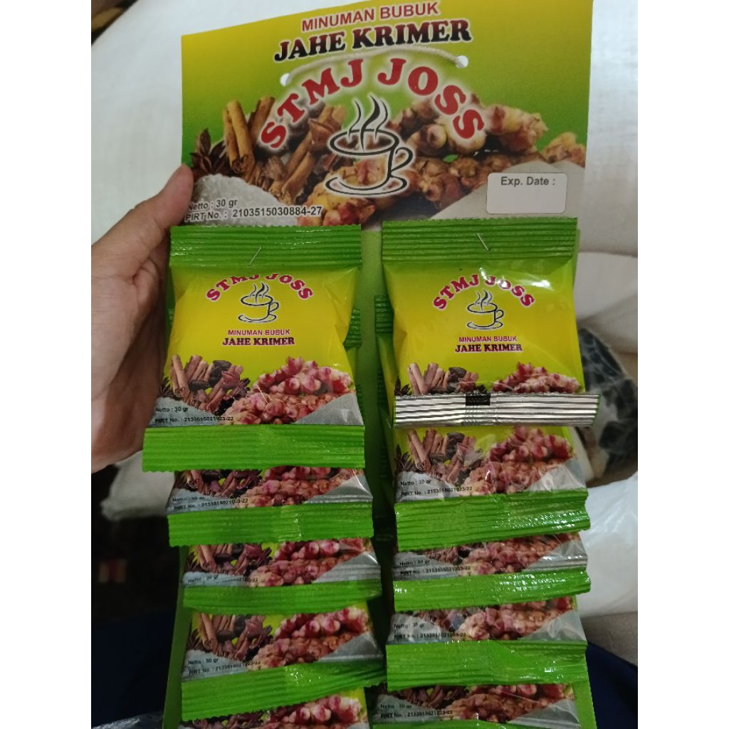 

STMJ Joss/ stmj krimer/ minuman jahe krimer