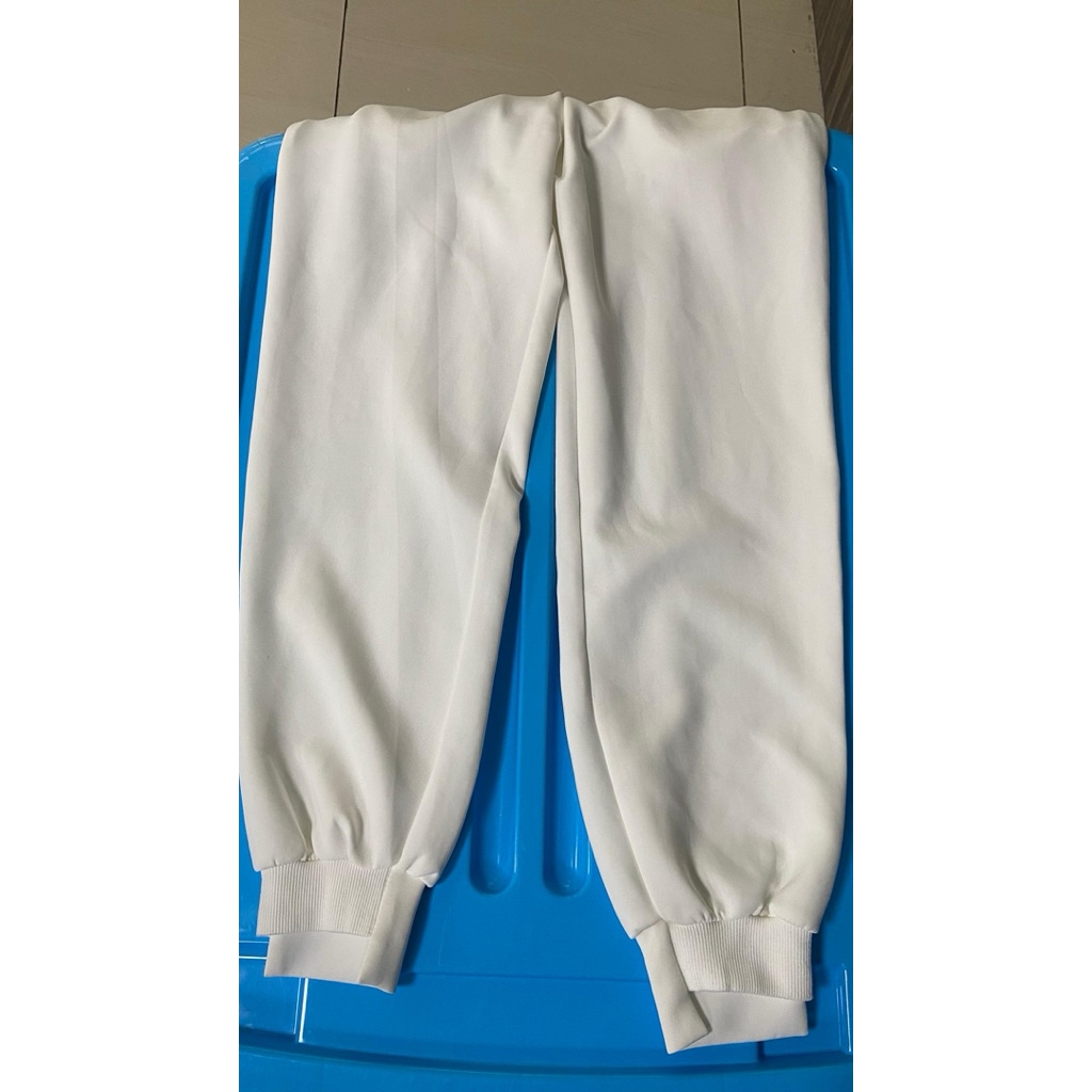 Celana Jogger | Jogger Pants | Celana Putih Preloved