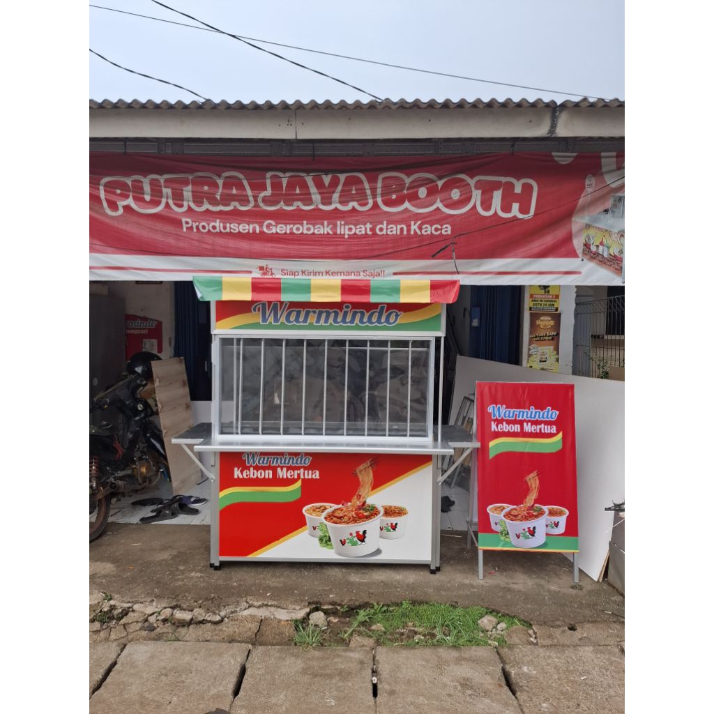 Booth Portable Warmindo viral Jumbo