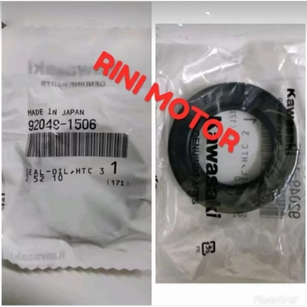 seal sil gear gir depan Ninja 250 karbu Ninja 250R Ninja 250fi original