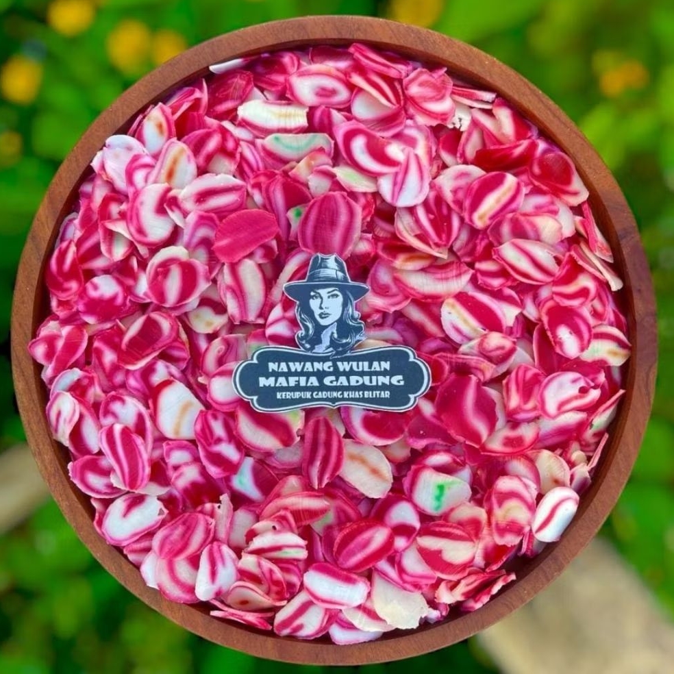 

Kerupuk BAWANG MERAH Krupuk Merah Ceria Super Rasa Bawang Kerupuk Hajatan Mentah Asli Gurih Renyah Gurih