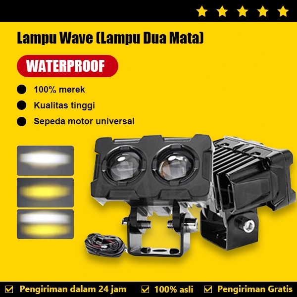 Lampu Tembak Sorot LED Laser 2 Mata/Lampu Sorot Led/Lampu Tembak SQL 2 Mata Polos Super Terang/Lampu
