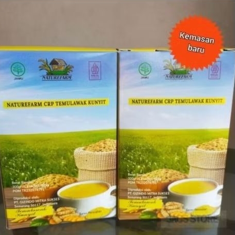 

Tepung Mata Beras rasa kunyit & temulawak Nature Farm