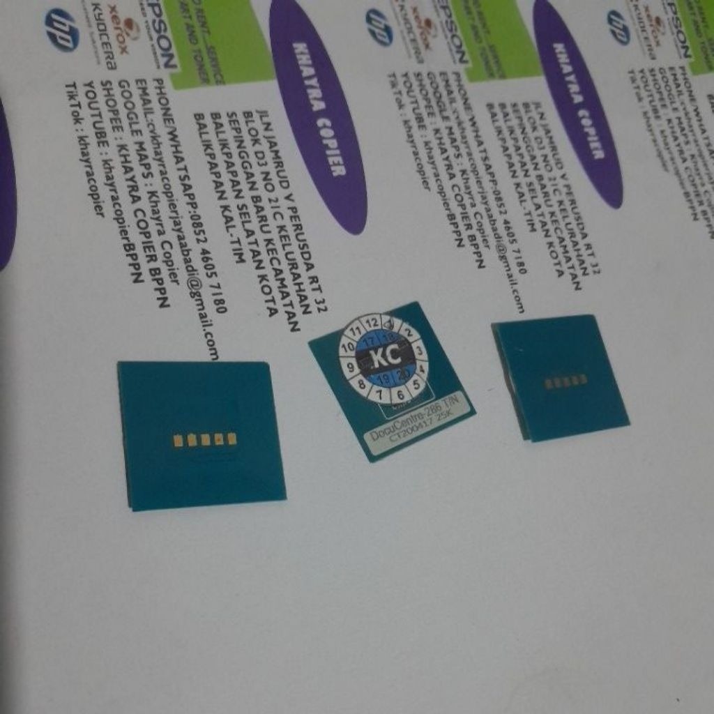 CHIP TONER CATRIDGE XEROX DC 226/236/286/386