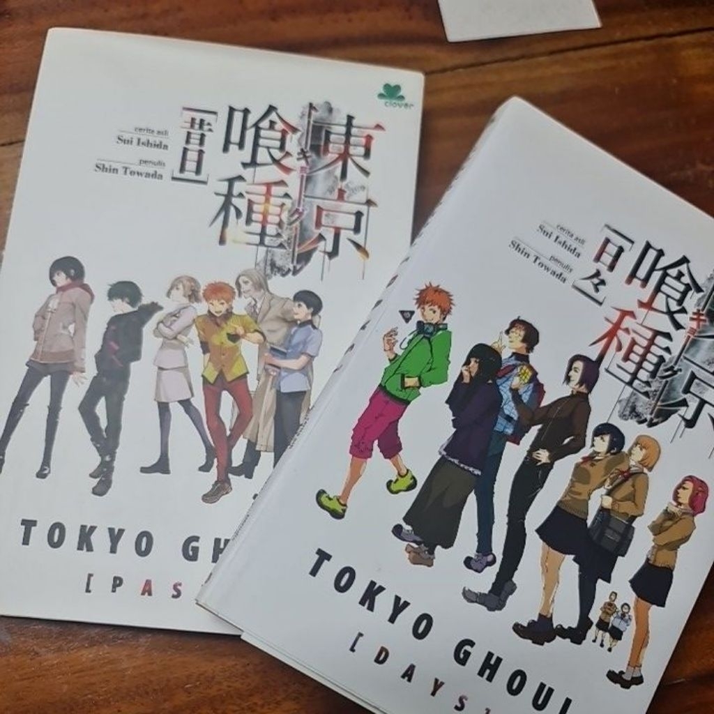 [Preloved] Novel Tokyo Ghoul Days & Past