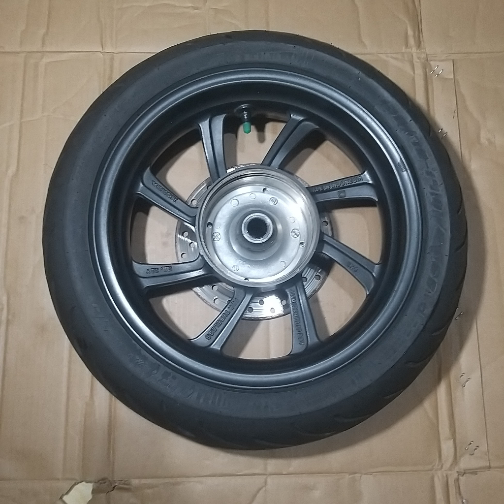 Velg Belakang Set Ban Dan Cakram Depan Honda PCX 150 K97 PCX 150 Lokal Original Bawaan Motor