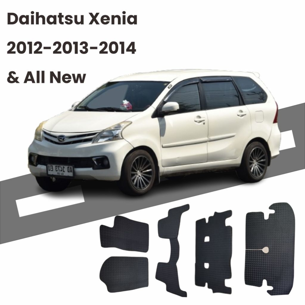 Karpet karet matras mobil Xenia 2012 2013 2014 Karpet Karet matras Xenia