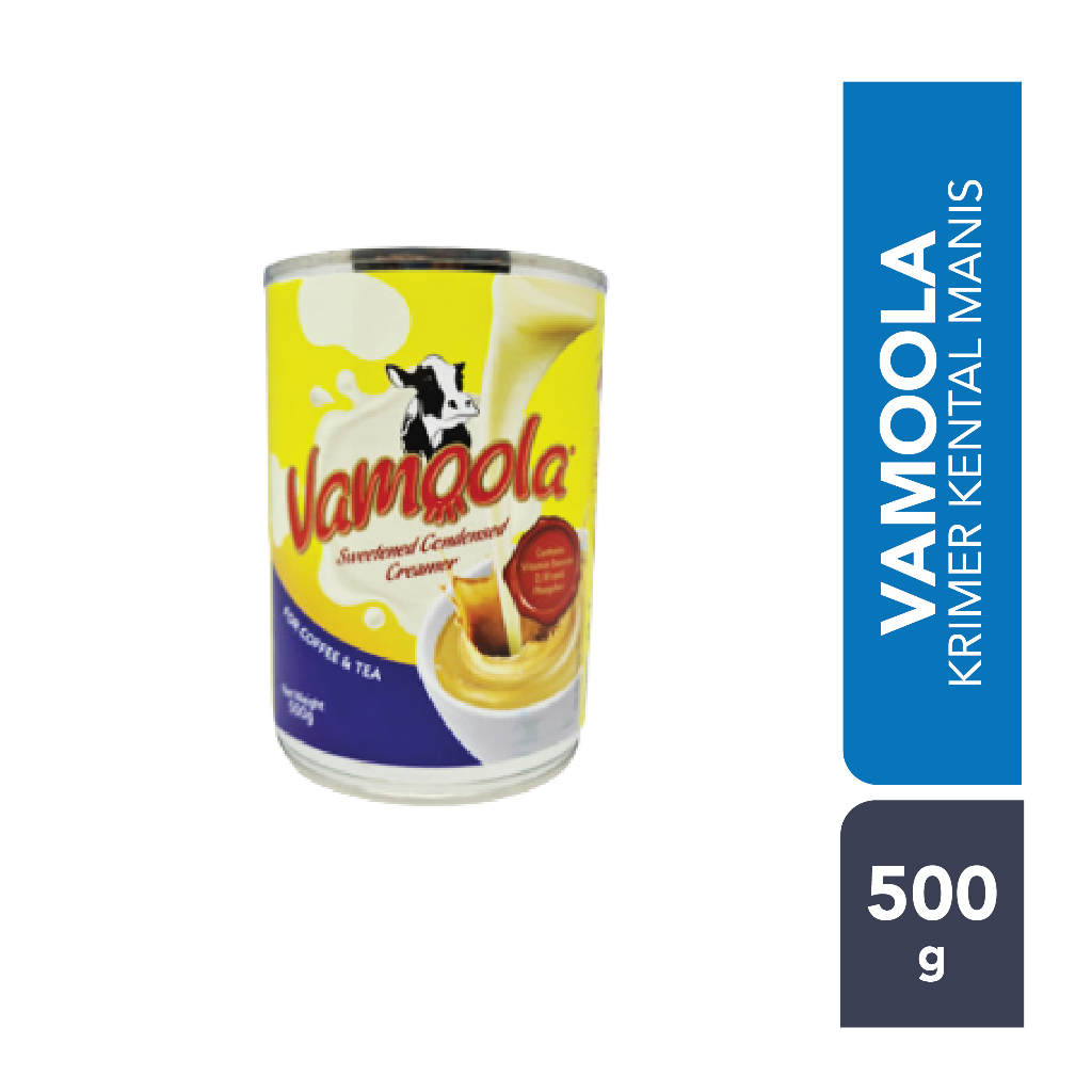 

Vamoola 500gr 1 KARTON isi 48 Kaleng Susu Krimer kental manis