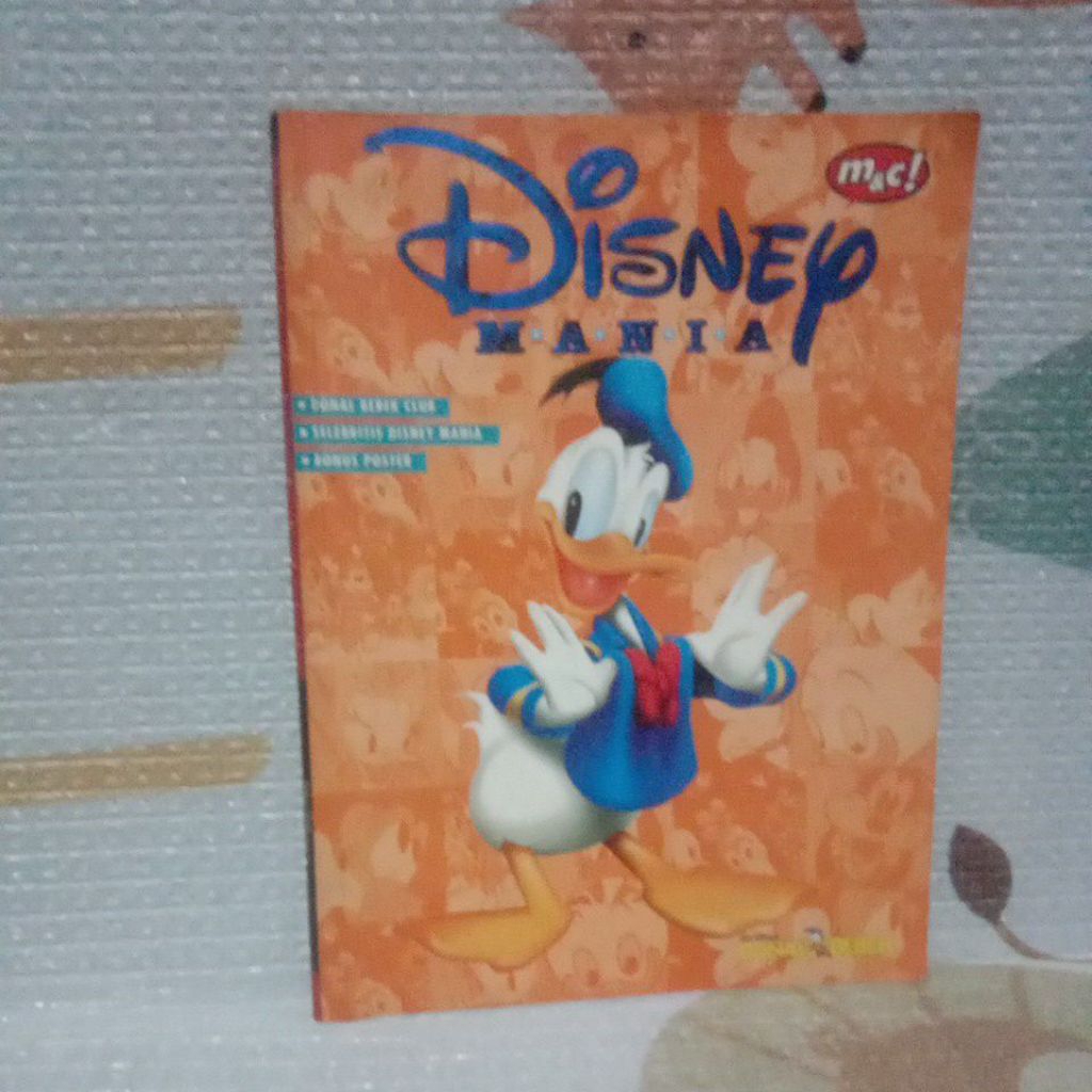 BUKU DONAL BEBEK CLUB DISNEY MANIA