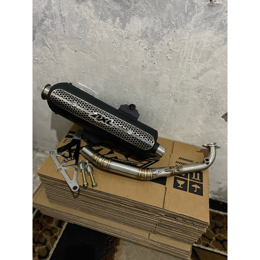 KNALPOT STANDAR RACING PCX 160 / STYLO 160 ORIGINAL AXL RACING EXHAUST