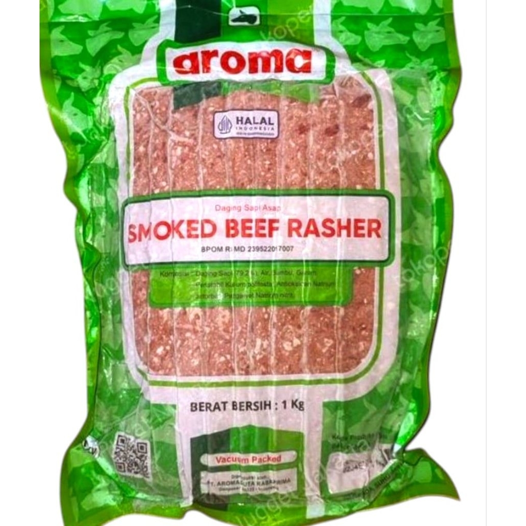 

Smoked Beef Rasher 1 Kg Aroma