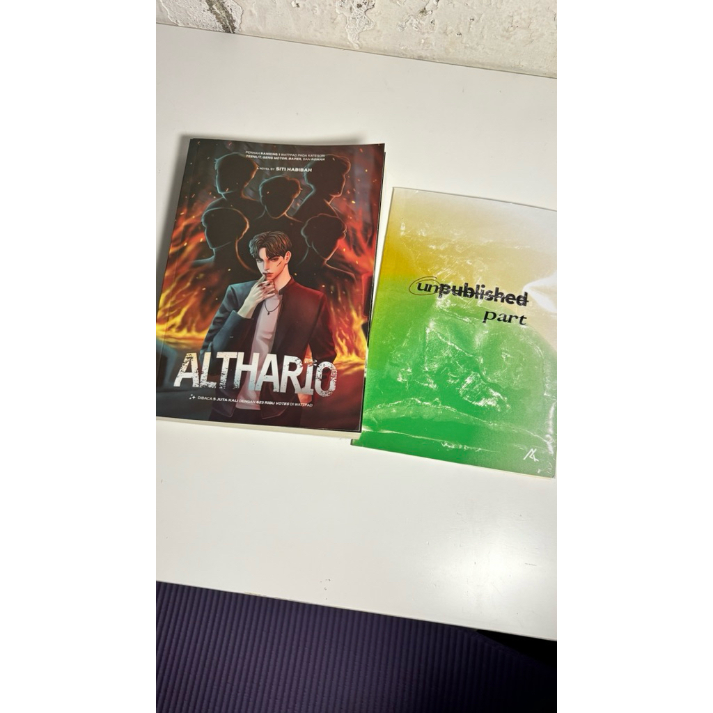 PRELOVED NOVEL ALTHARIO (ORI)