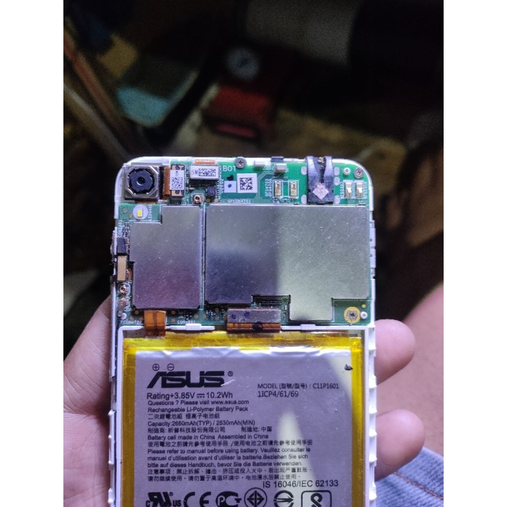 mesin asus zenfone live a007 normal