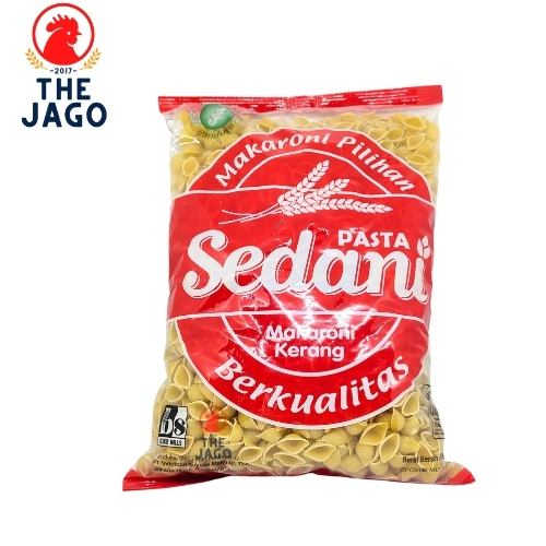 

Makaroni Bentuk Kerang Sedani - Pasta Shell Cocok Carbonara & Soup - Kemasan 1kg