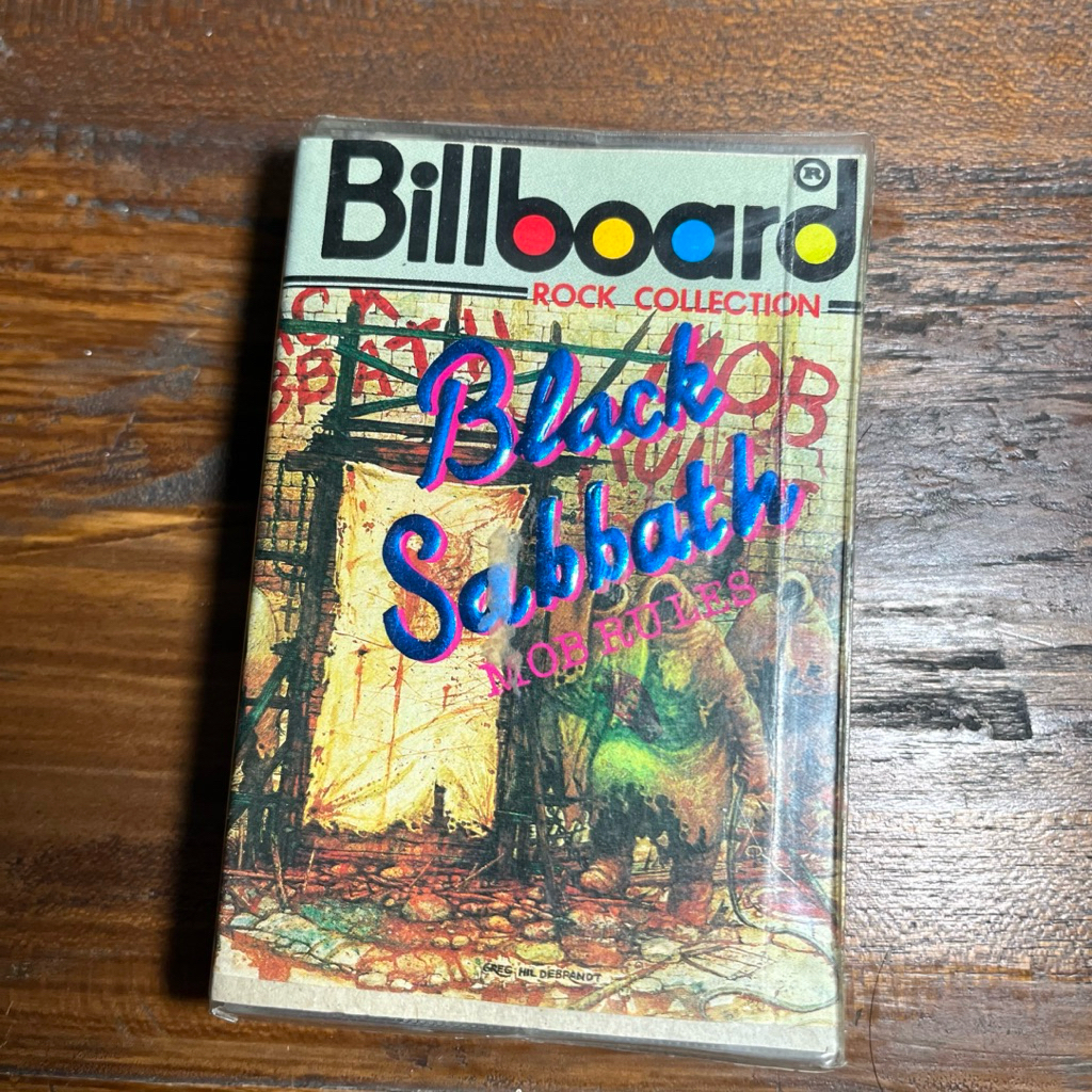 Kaset Pita Black Sabbath Mob Rules (Album)