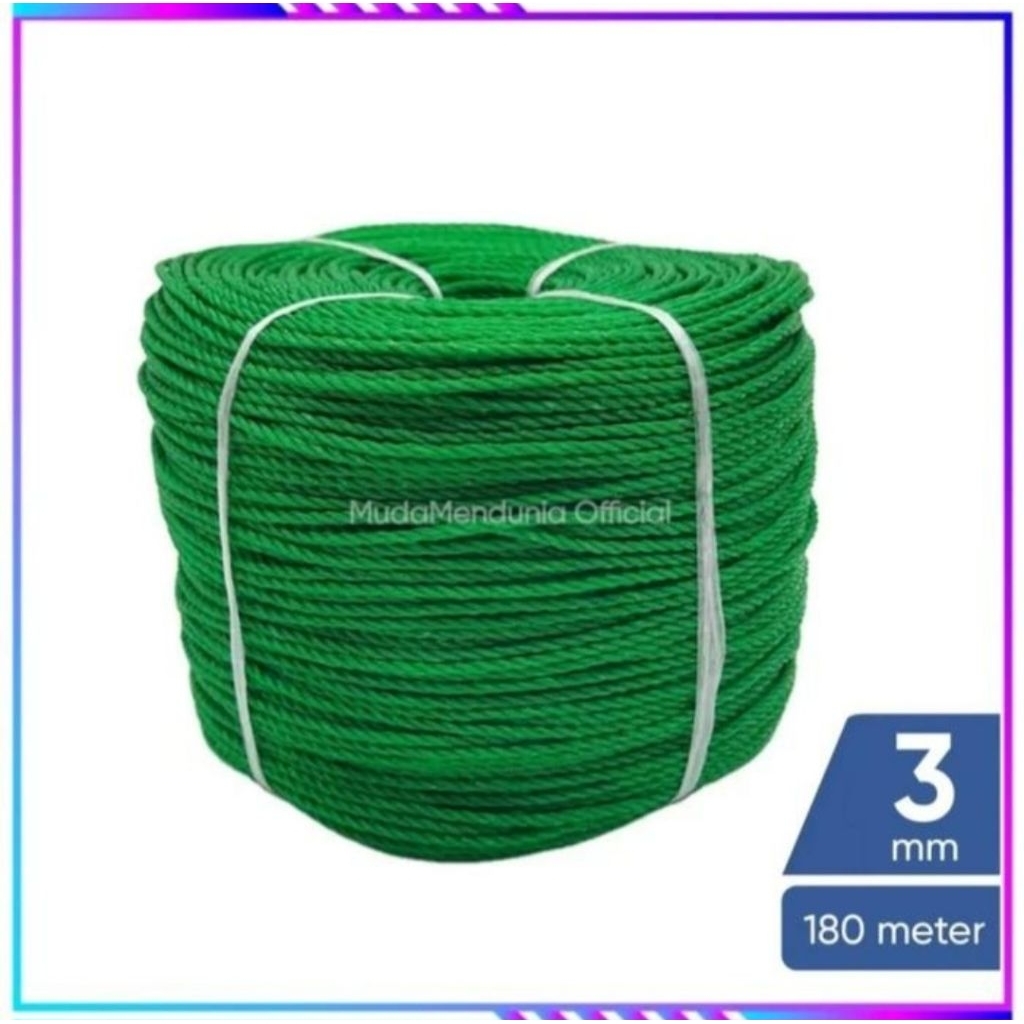 

Tali tambang plastik 3mm roll
