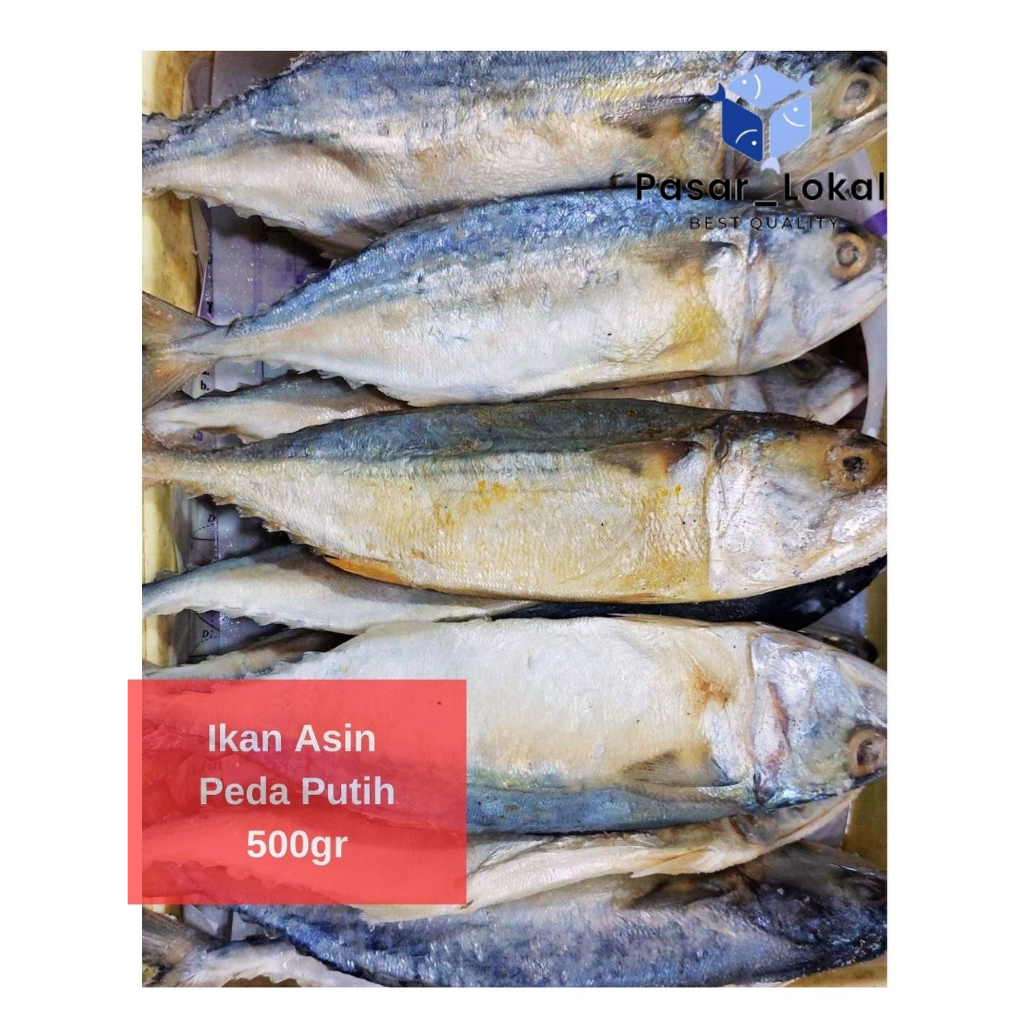 

Ikan Asin Peda Putih/Kembung /500gram