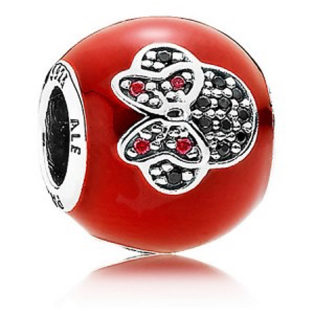 PANDORA - Disney Parks I Love Minnie Mouse Charm