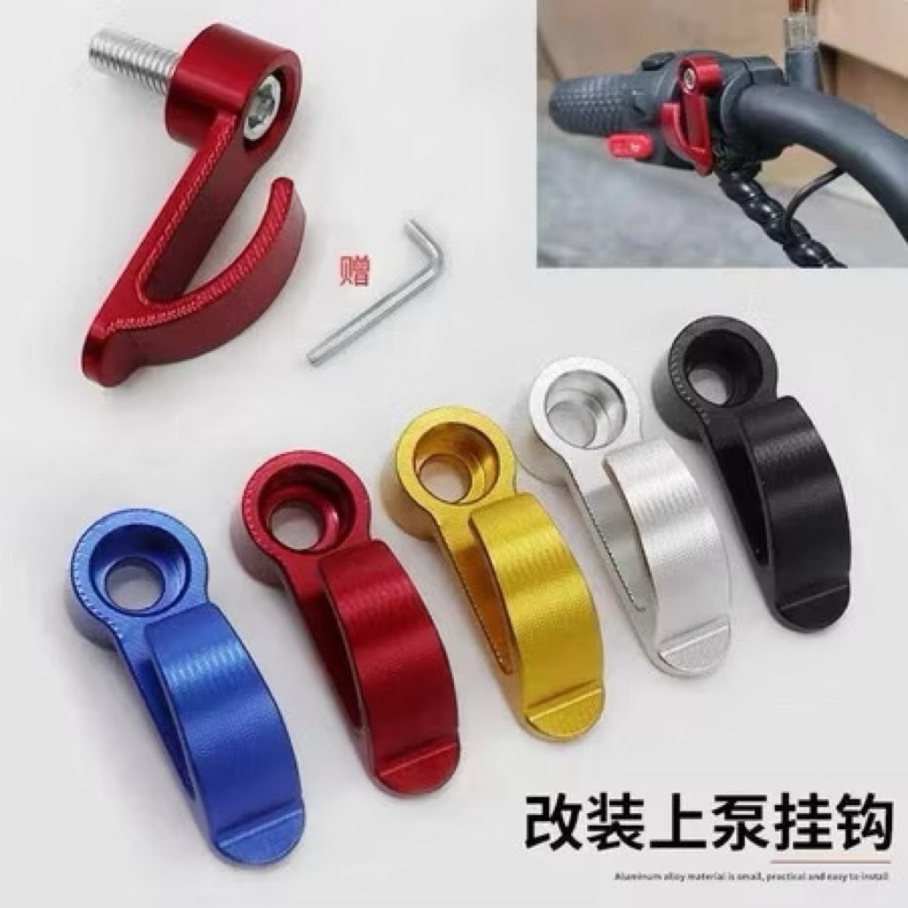 Gantungan Barang Motor  Gantungan Spion Cnc Akseoris Motor Pcx Adv Scoopy Xrider Beat Street Xmax Fi