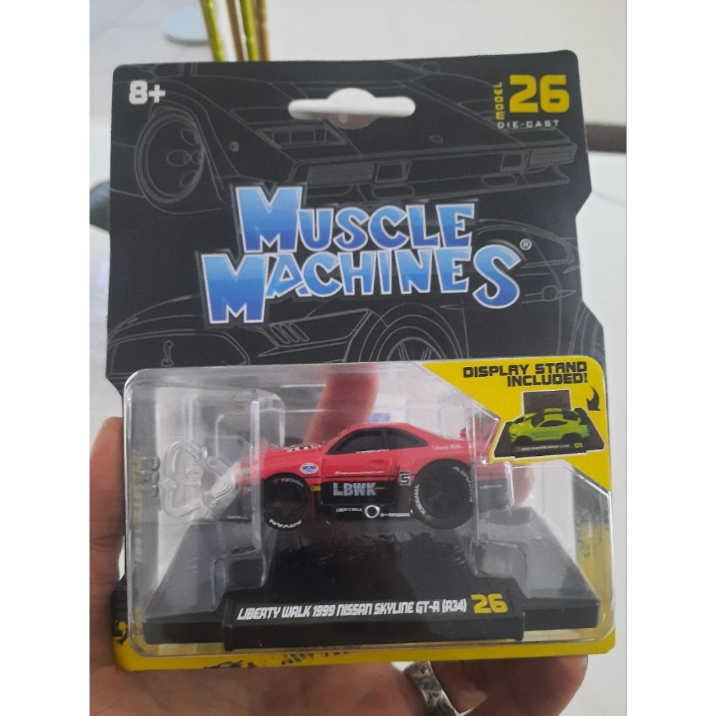 Muscle Machines Nissan Skyline GT-R (R34) LBWK