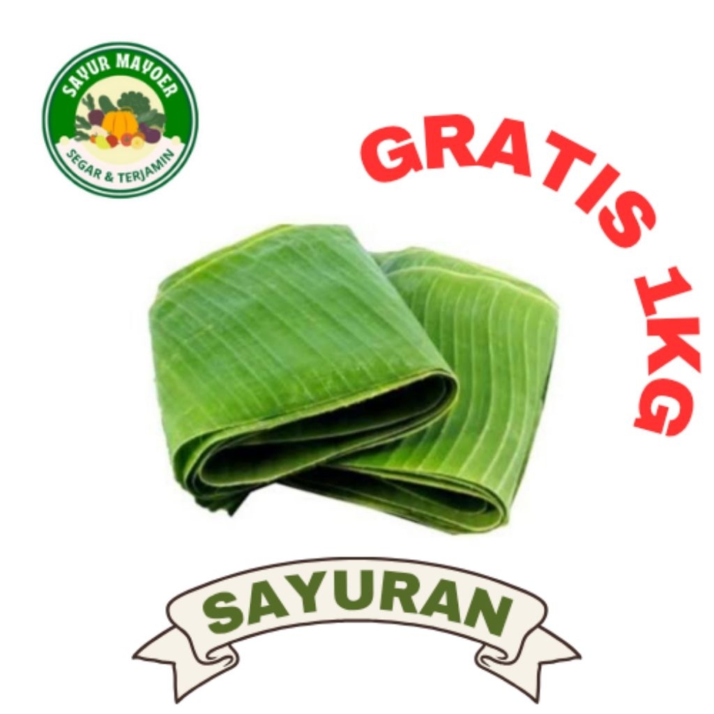 

DAUN PISANG per ikat