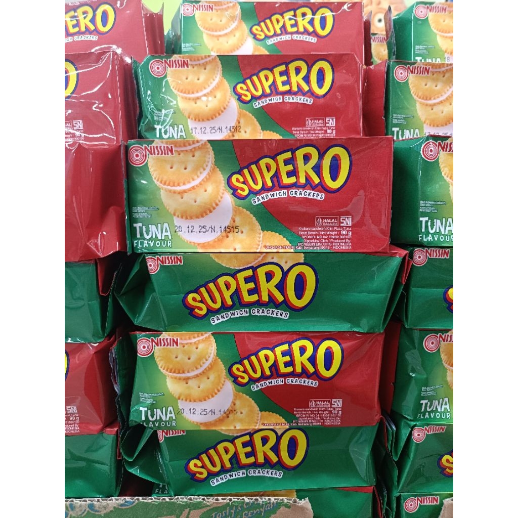 

Nissin Supero Sandwich Crackers Tuna 90 gr