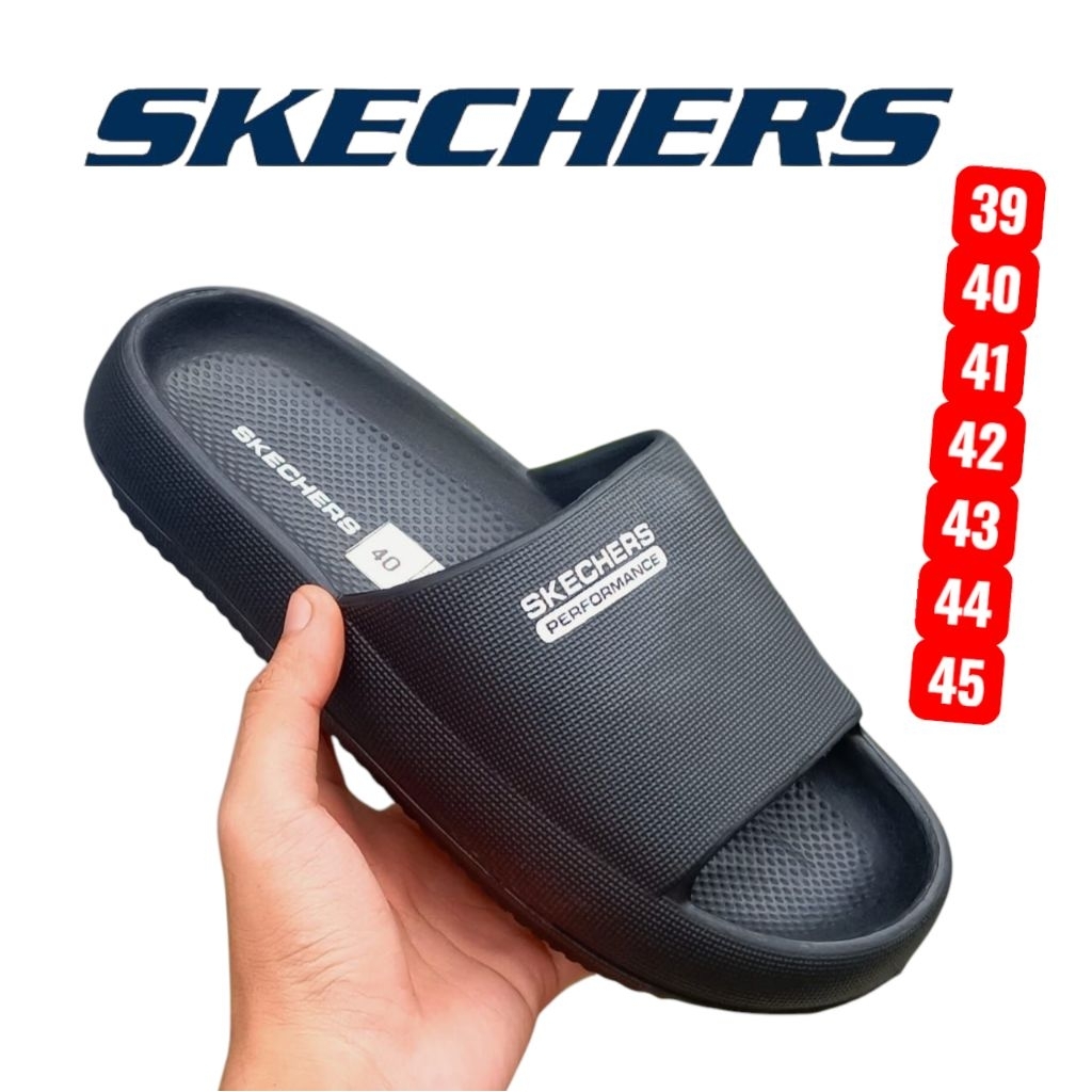 sandal slop Skechers original sandal slop pria wanita sandal slop lEVA kekinian