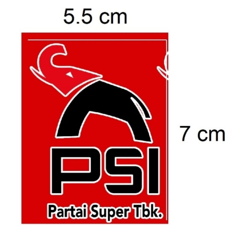 bordir logo  PSI terbaru