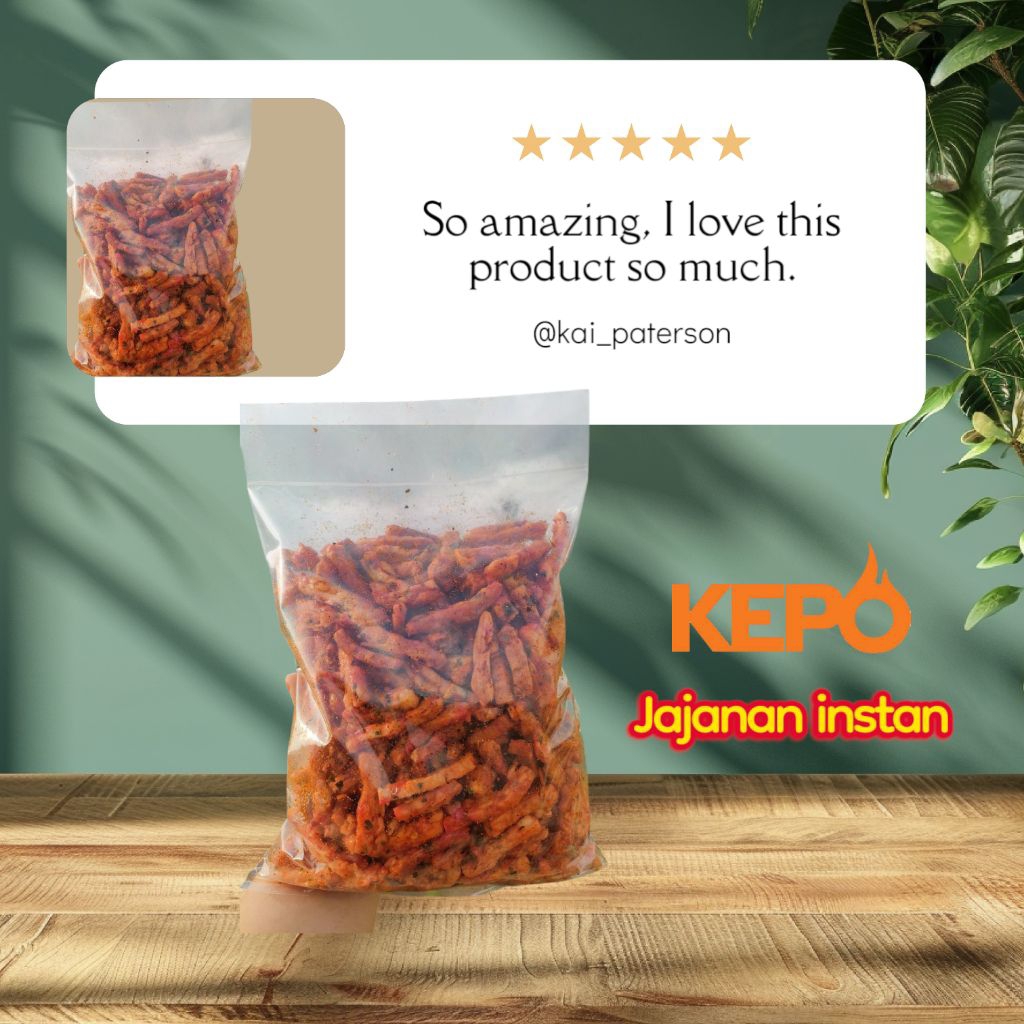 

Cipuk Aci kerupuk || Cigar Cipuk Garing pedas || Makanan cemilan 500g