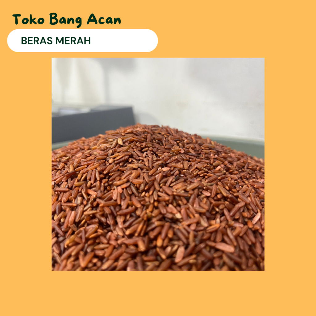 Badhemriki_ Beras Merah 5Kg Beras Merah Diet Beras Merah Kemasan 5Kg