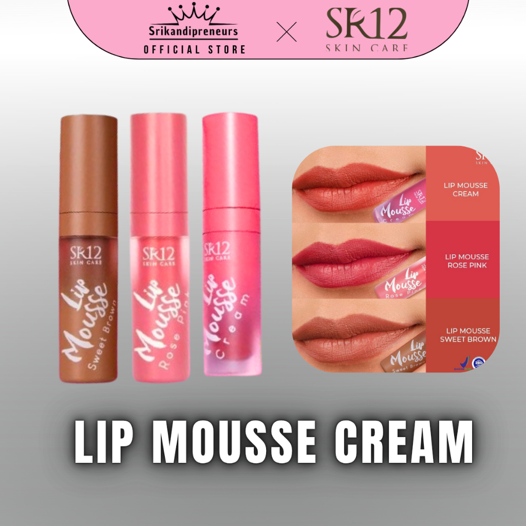 LIP MOUSSE CREAM SR12 RINGAN TRANSFERPROOF
