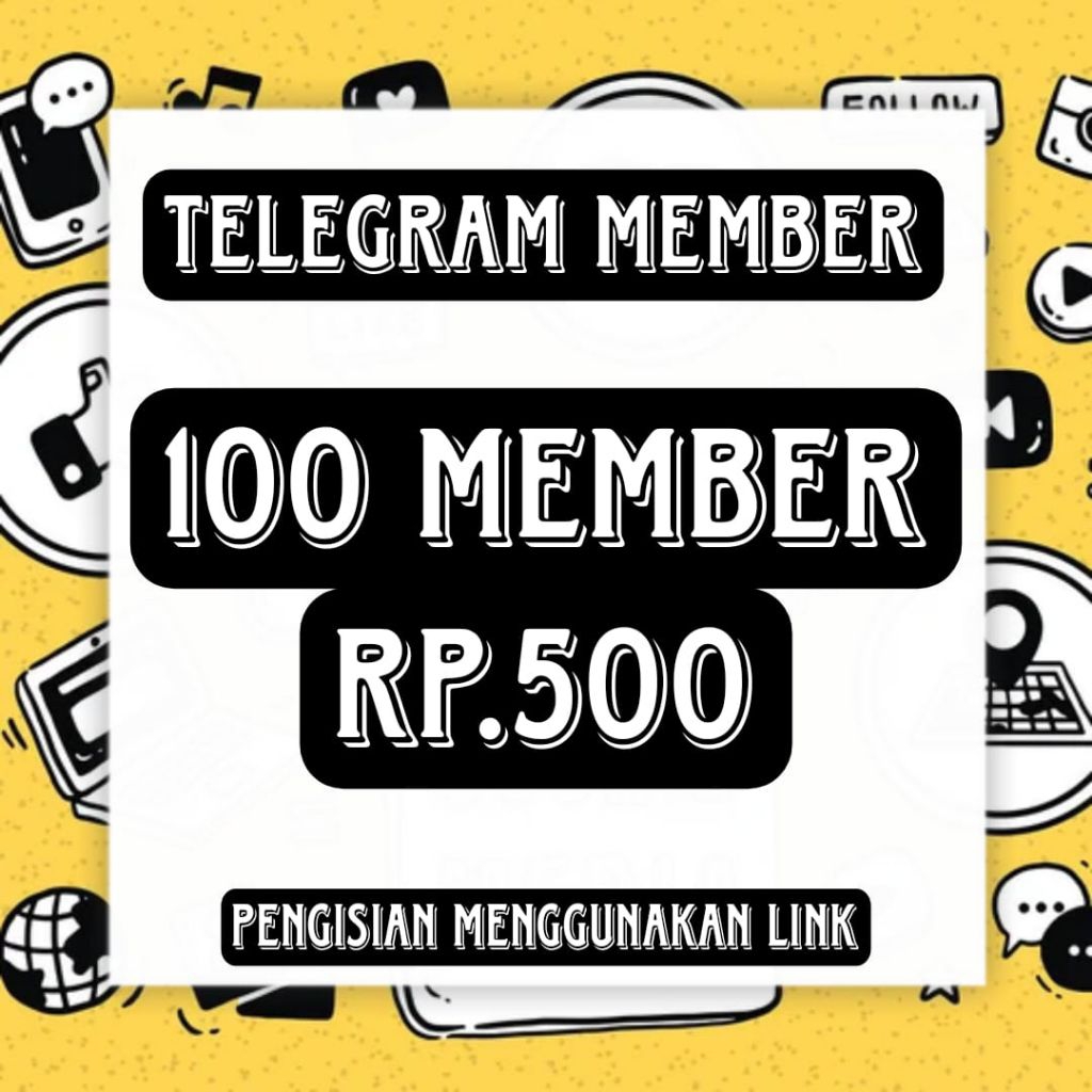 MEMBER TELEGRAM CHANEL DAN GRUP PERMANEN BERGARANSI