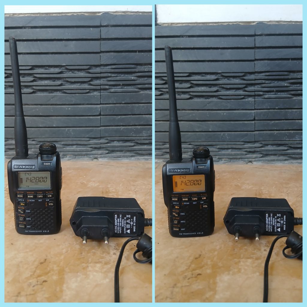HT MUNGIL YAESU VX-3R DUALBAND MULUS SEGEL BY MUSEN ORIGINAL JAPAN