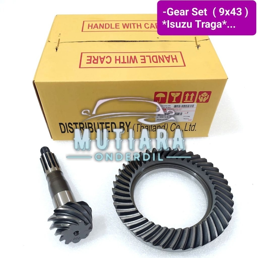GEAR SET GIGI GARDAN ISUZU TRAGA 9x43