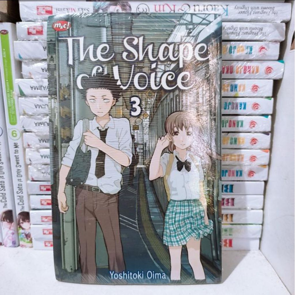 komik the shape of voice vol 3 segel
