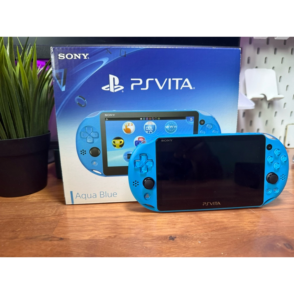 Playstation vita slim ps vita slim 2000 aqua blue ori