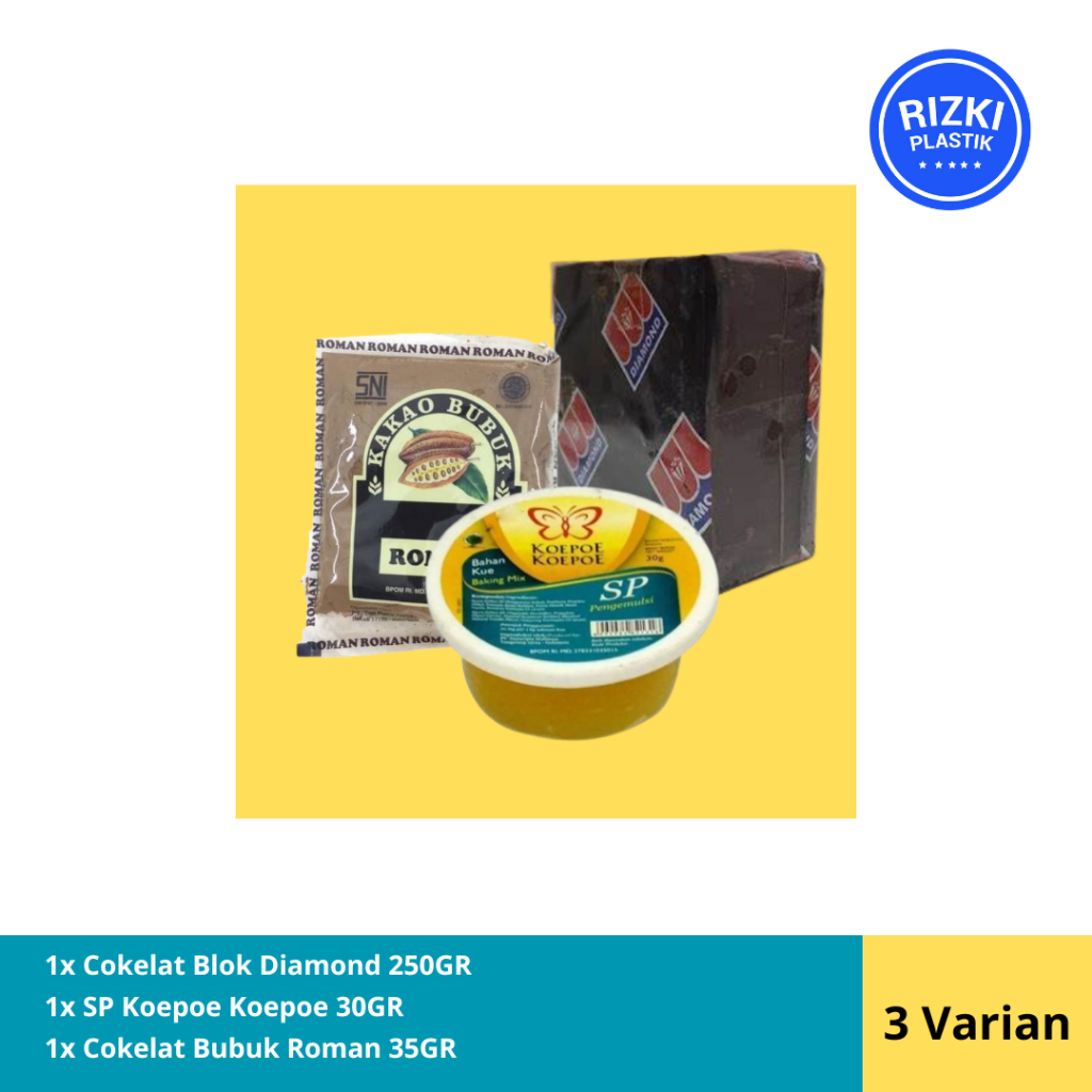 

Produk Bundling DCC Diamond 250GR + Cokelat Bubuk Roman + SP Koepoe