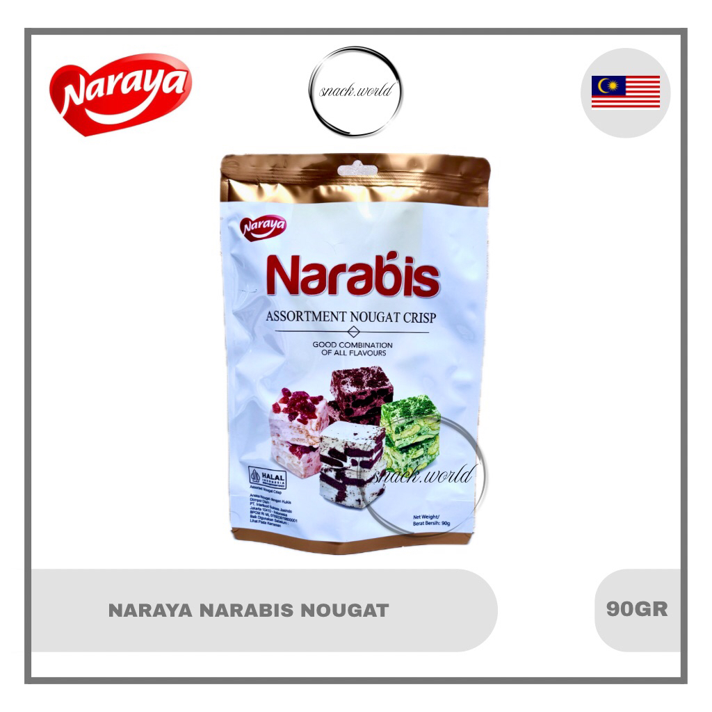 

Naraya Narabis Nougat Assortment 90gr