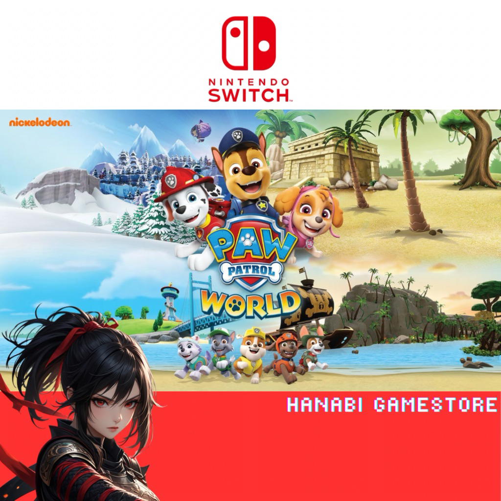 PAW Patrol World (Digital Games) • Nintendo Switch