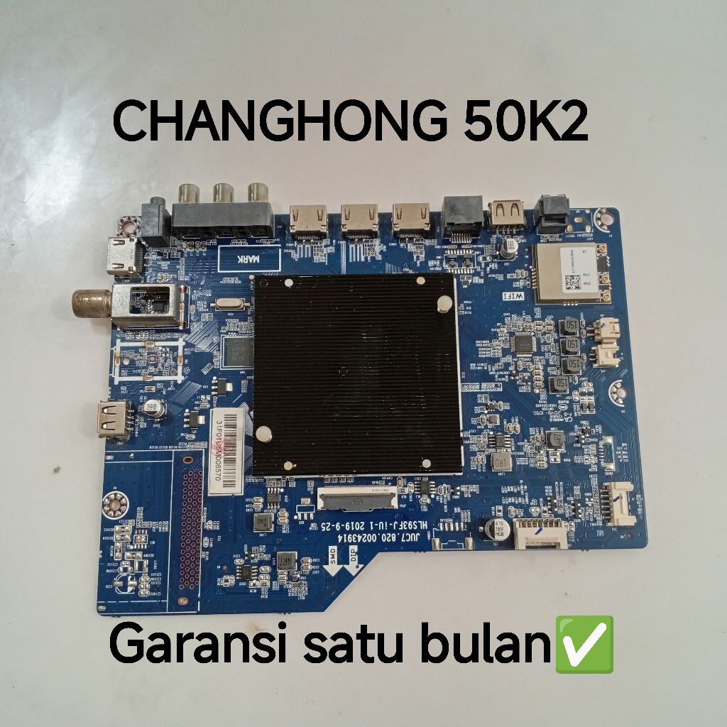 MB TV CHANGHONG 50K2 MAINBOARD-MOTHERBOARD-MOBO-MODUL MESIN TV CHANGHONG 50K2