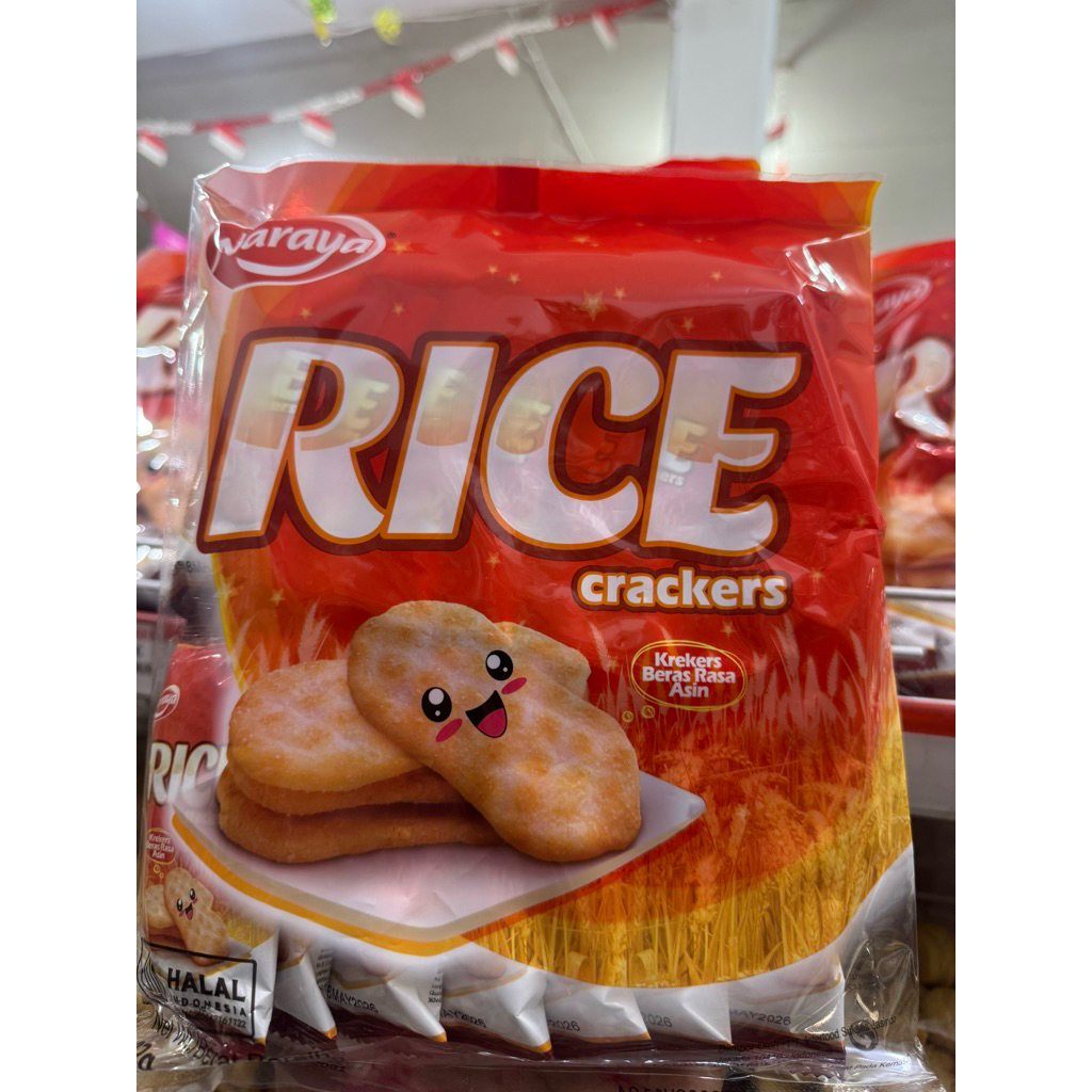 

RICE CRACKERS (ROTI BERAS NARAYA) 82Gr