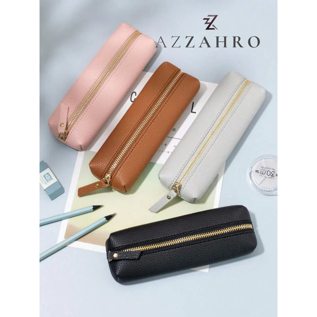 

Tempat Pensil Aesthetic Korean Style Pencil Case Elegan Minimalis