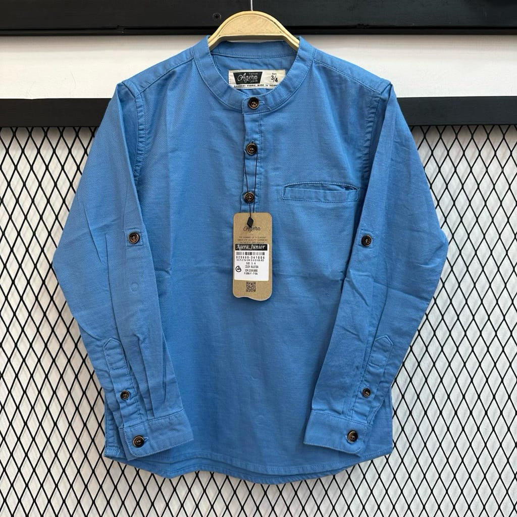 NEW BAJU KOKO ANAK LENGAN PANJANG / BAJU KOKO PREMIUM BRAND AGERA ANAK